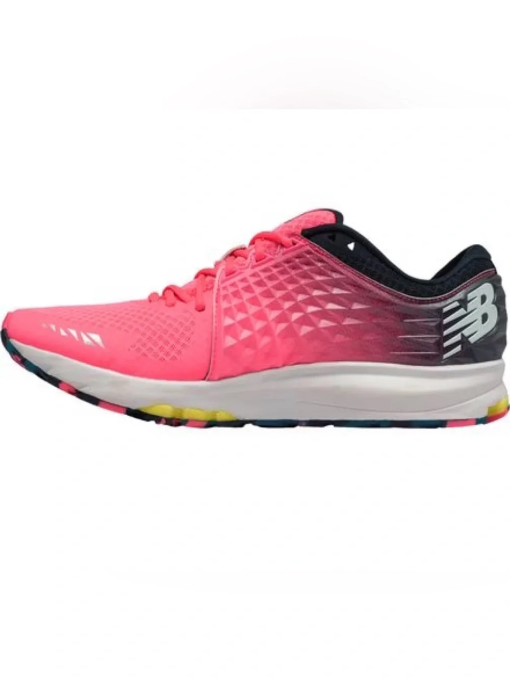 New Balance Vazee 2990 Performance Running Shoe Pink to Navy Gradient Sz 8